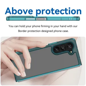 CRYSTAL Ochranný kryt pre Samsung Galaxy Fold5 5G tyrkysový