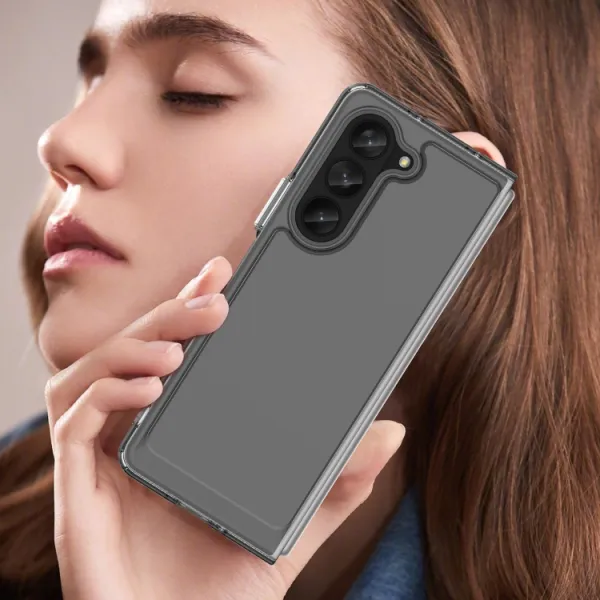 CRYSTAL Ochranný kryt pre Samsung Galaxy Fold5 5G priehľadný