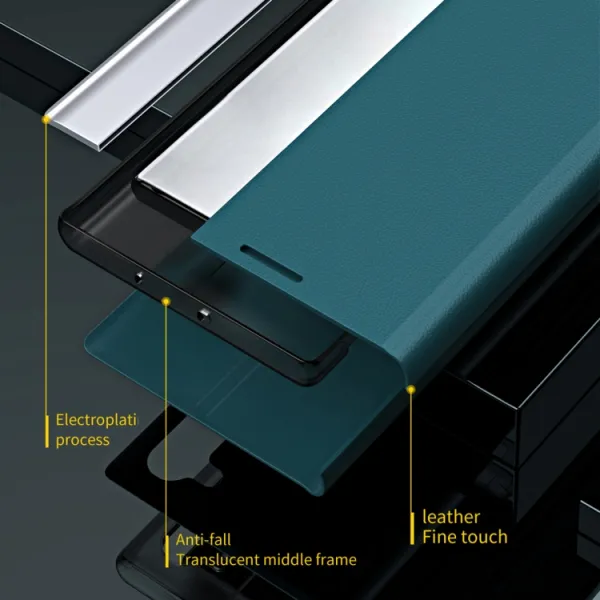SLEEP CASE Zaklápací kryt Xiaomi Poco F5 ružový