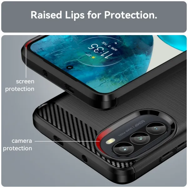 FLEXI TPU Kryt pre Motorola Moto G52 čierny
