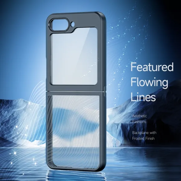 DUX AIMO Ochranný kryt pre Samsung Galaxy Z Flip5 5G čierny