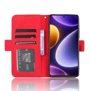 SLOT Peňaženkový obal pre Xiaomi Poco F5 červený