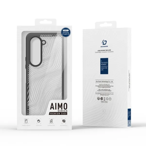 DUX AIMO Ochranný kryt pre Samsung Galaxy Z Fold5 5G čierny