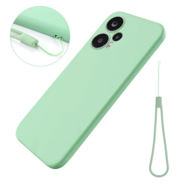 RUBBER Ochranný kryt pre Xiaomi Poco F5 zelený