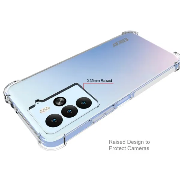 ENKAY AIRBAG Extra odolný kryt HTC U23 Pro priehľadný