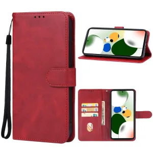 SMOOTH Peňaženkové puzdro pre Xiaomi Poco F5 červené