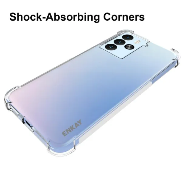 ENKAY AIRBAG Extra odolný kryt HTC U23 Pro priehľadný