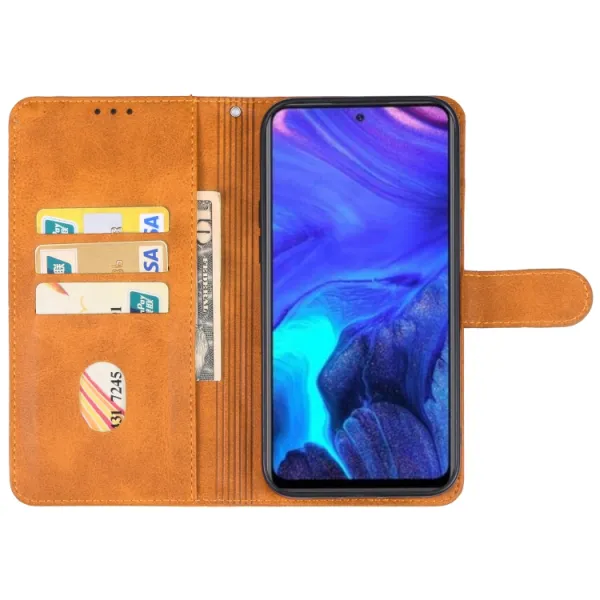 SMOOTH Peňaženkové puzdro pre Infinix Note 30 hnedé