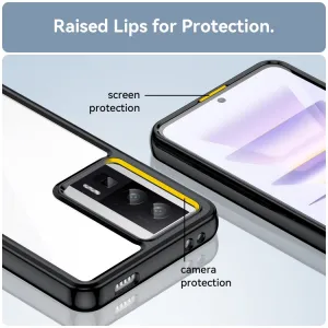 CRYSTAL Ochranný kryt pre Xiaomi Poco F5 Pro čierny