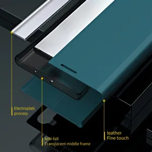 SLEEP CASE Zaklápací kryt Xiaomi Poco F5 Pro strieborný