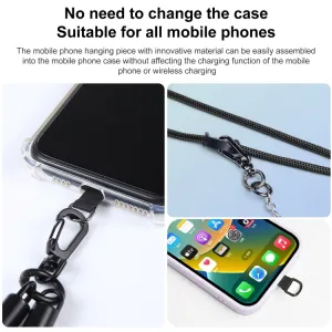 PROTEMIO EASY Univerzálna šnúrka na mobil pod ochranný kryt biela