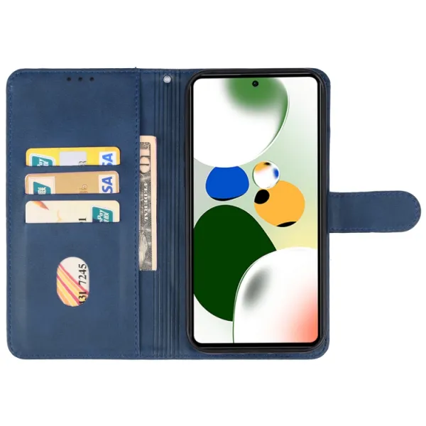 SMOOTH Peňaženkové puzdro pre Xiaomi Poco F5 modré