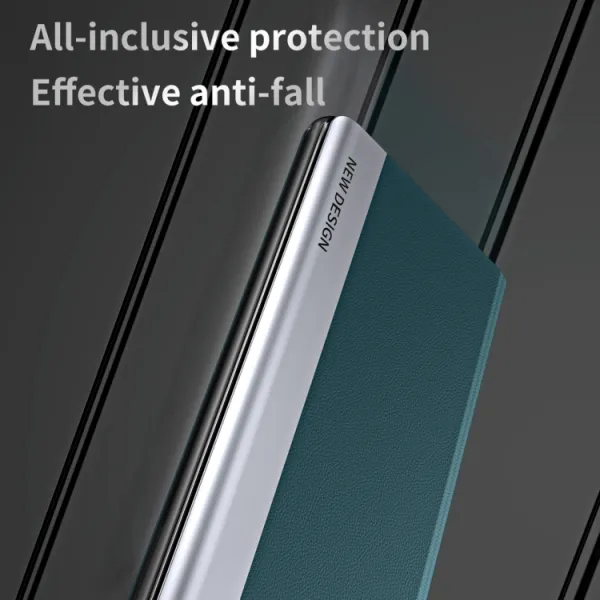SLEEP CASE Zaklápací kryt Xiaomi Poco F5 Pro strieborný