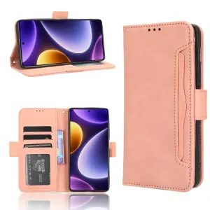 SLOT Peňaženkový obal pre Xiaomi Poco F5 Pro ružový