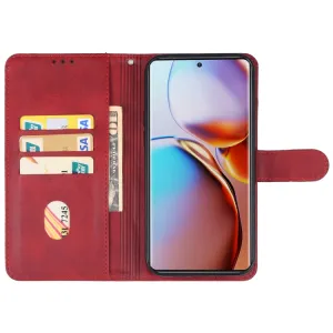 SMOOTH Peňaženkové puzdro pre Motorola Edge 40 červené