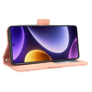SLOT Peňaženkový obal pre Xiaomi Poco F5 Pro ružový