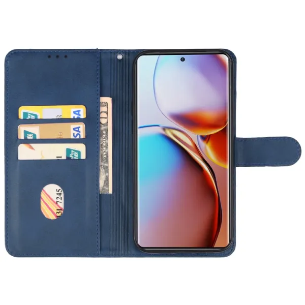 SMOOTH Peňaženkové puzdro pre Motorola Edge 40 modré