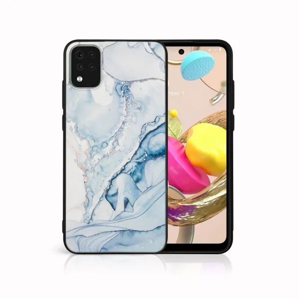 MY ART Ochranný kryt pre LG K42 LIGHT BLUE (149)