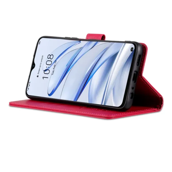 AZNS S1 Puzdro na mobil pre Honor 70 Lite 5G ružovočervený