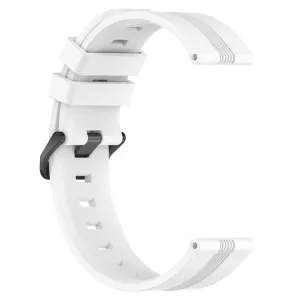 RUBBER Silikónový remienok Huawei Watch Buds / GT3 SE / GT3 Pro 46mm biely