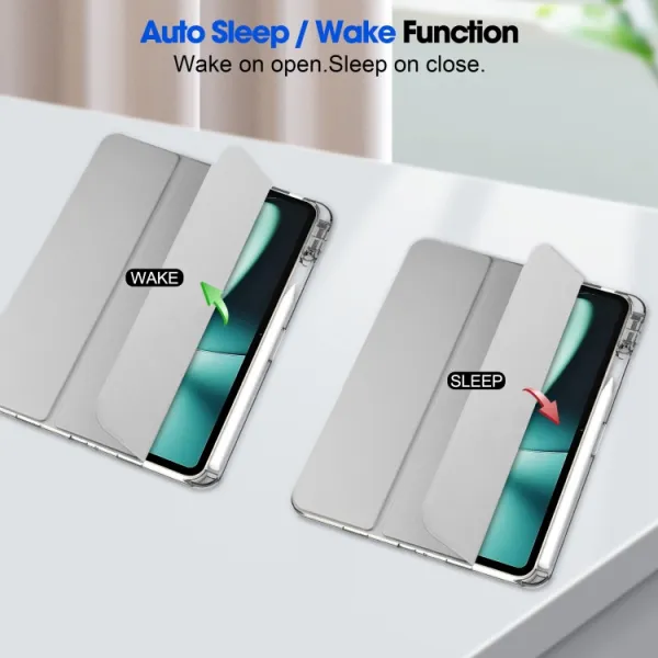 CRYSTAL Zaklápacie puzdro OnePlus Pad šedé