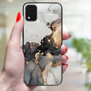 MY ART Ochranný kryt pre LG K42 GREY MARBLE (140)