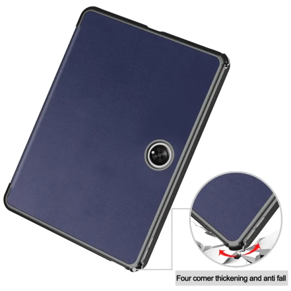 LEATHER Zaklápací obal pre OnePlus Pad modrý