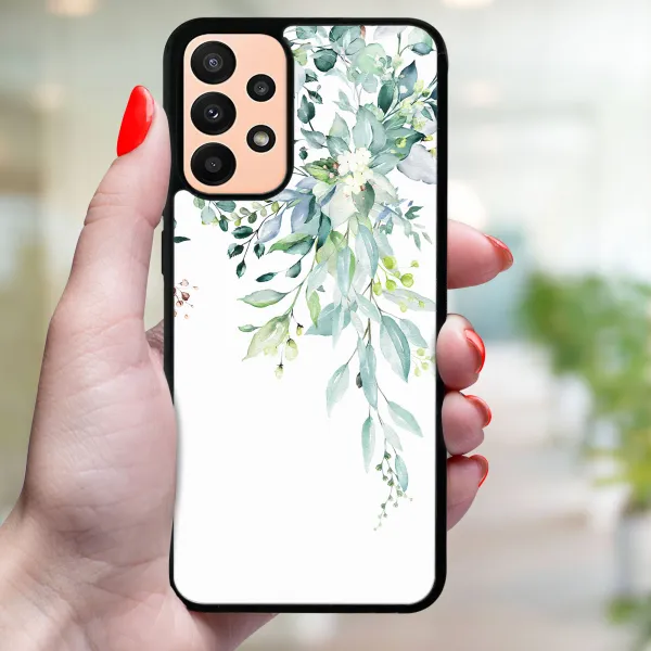 MY ART Ochranný obal Samsung Galaxy A13 GREENERY (155)