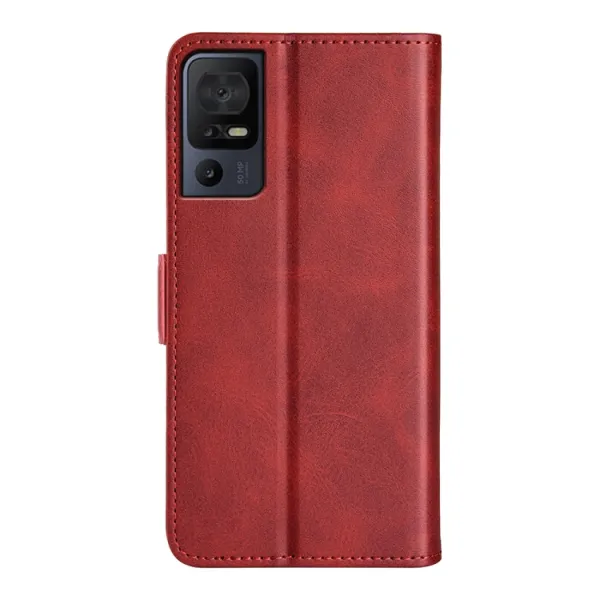 SIDE Peňaženkové puzdro pre TCL 40SE červené