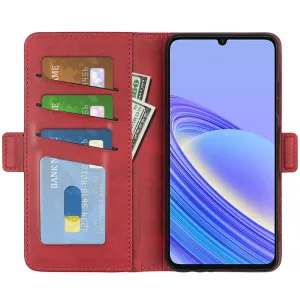 SIDE Peňaženkové puzdro pre TCL 40SE červené