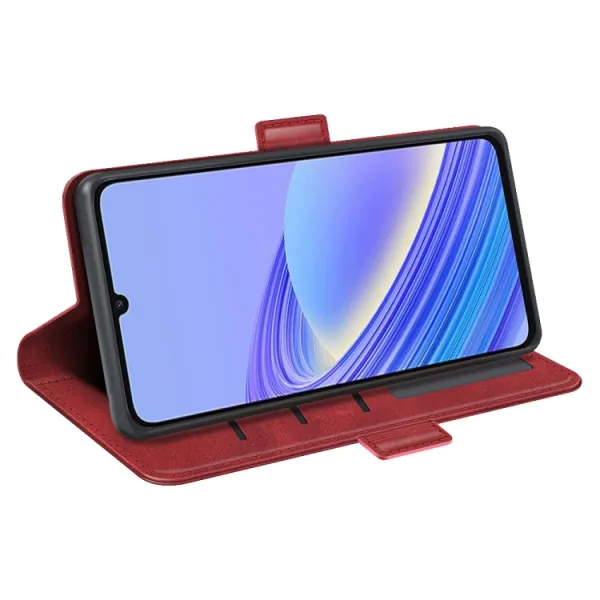 SIDE Peňaženkové puzdro pre TCL 40SE červené