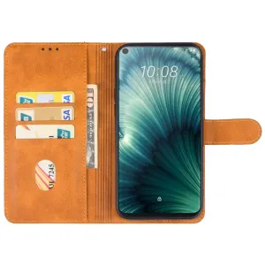 SMOOTH Peňaženkové puzdro pre HTC U23 Pro hnedé