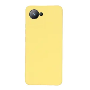 RUBBER Ochranný kryt pre Realme C30 žltý