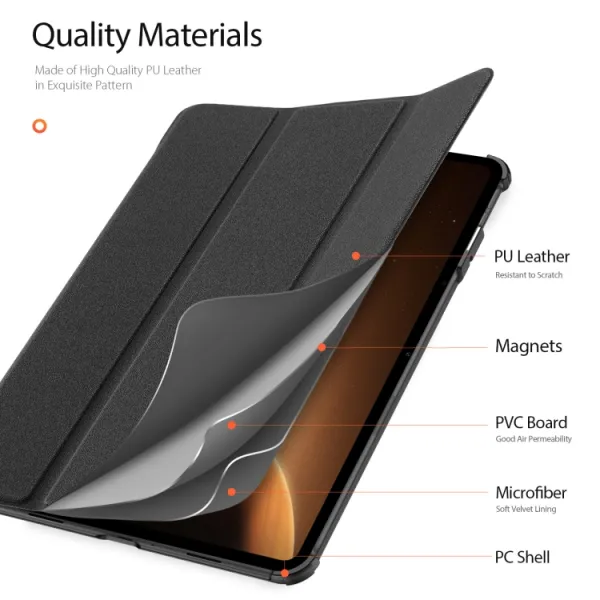 DUX DOMO Zaklápacie puzdro OnePlus Pad čierne