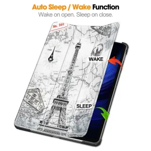 ART Zaklápací obal Xiaomi Pad 6 / Pad 6 Pro EIFFEL TOWER