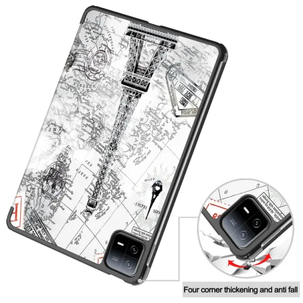 ART Zaklápací obal Xiaomi Pad 6 / Pad 6 Pro EIFFEL TOWER