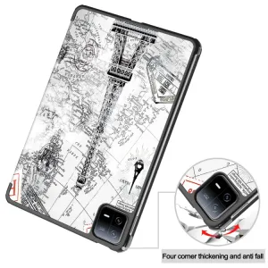 ART Zaklápací obal Xiaomi Pad 6 / Pad 6 Pro EIFFEL TOWER
