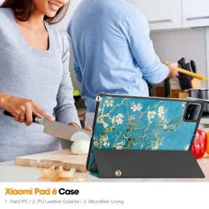 ART Zaklápací obal Xiaomi Pad 6 / Pad 6 Pro APRICOT BLOSSOM