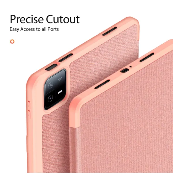 DUX DOMO Zaklápacie puzdro Xiaomi Pad 6 / Pad 6 Pro ružové