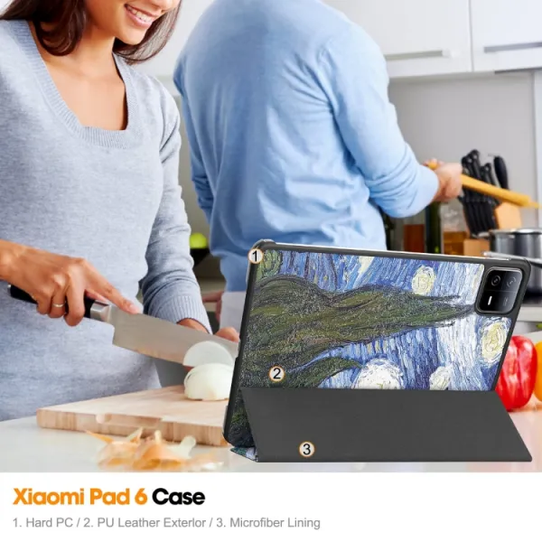 ART Zaklápací obal Xiaomi Pad 6 / Pad 6 Pro STARRY SKY