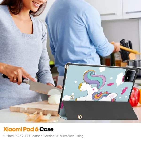 ART Zaklápací obal Xiaomi Pad 6 / Pad 6 Pro UNICORN