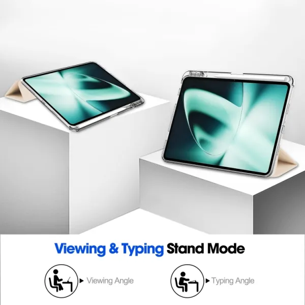 CRYSTAL Zaklápacie puzdro OnePlus Pad béžové
