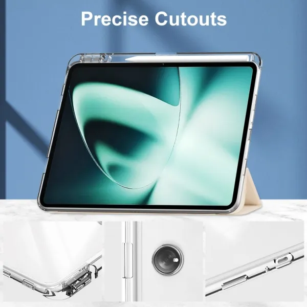 CRYSTAL Zaklápacie puzdro OnePlus Pad béžové