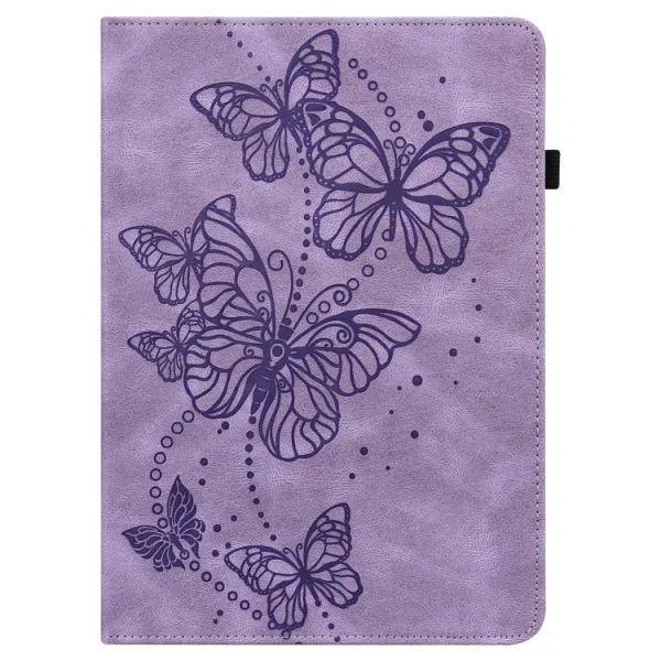 ART BUTTERFLY Zaklápacie puzdro pre Lenovo Tab P11 Gen 2 fialové