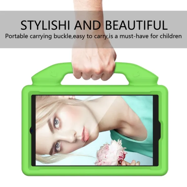 KIDDO Detský obal pre Huawei MediaPad M5 8.4" zelený