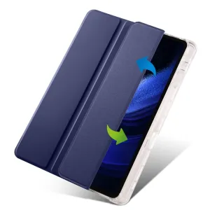 CRYSTAL Zaklápacie puzdro Xiaomi Pad 6 / Pad 6 Pro tmavomodré