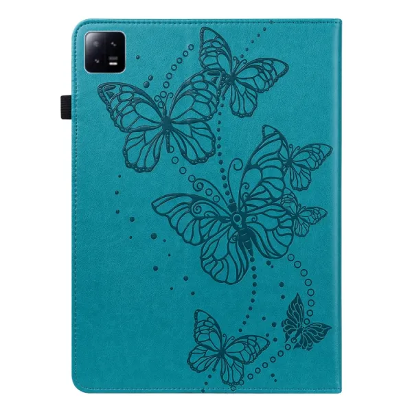 ART BUTTERFLIES Zaklápacie puzdro Xiaomi Pad 6 / Pad 6 Pro modré