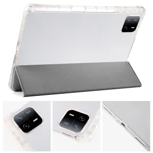 CRYSTAL Zaklápacie puzdro Xiaomi Pad 6 / Pad 6 Pro šedé