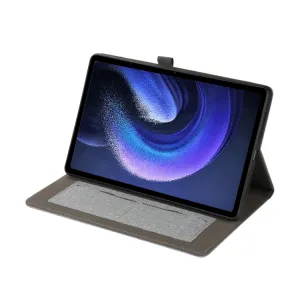 FABRIC Zaklápací obal pre Xiaomi Pad 6 / Pad 6 Pro šedý