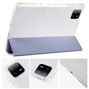 CRYSTAL Zaklápacie puzdro Xiaomi Pad 6 / Pad 6 Pro fialové